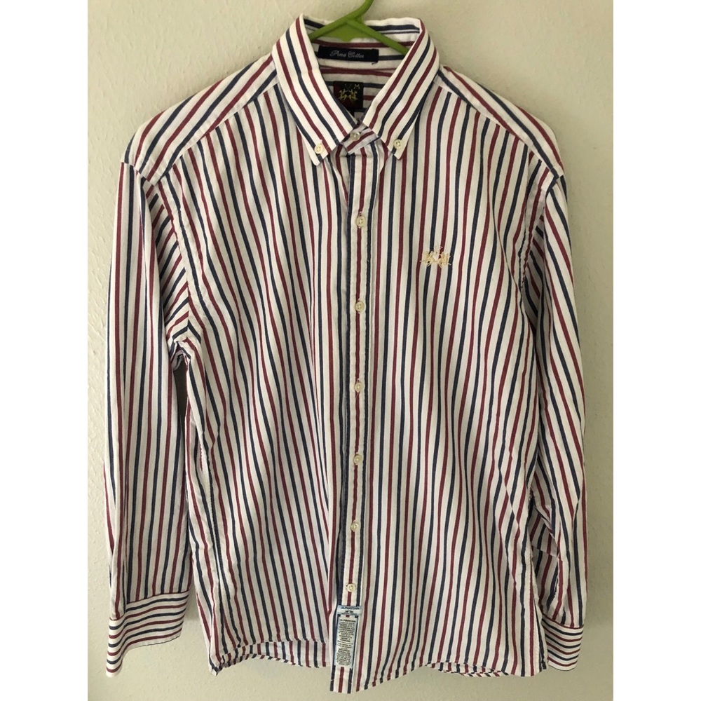 La Martina long sleeve button down shirt